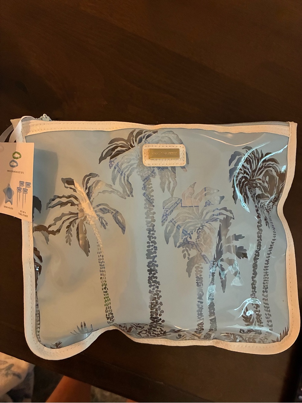 Lilly Pulitzer Paradise Pouch Beach Gift Set NWT